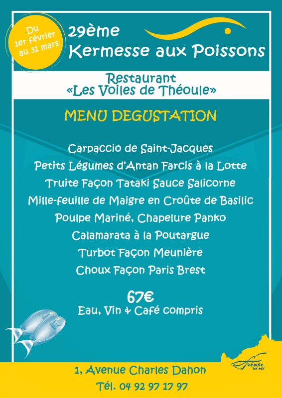 Les Voiles De Théoule - Restaurant Théoule sur Mer - les meilleurs restaurant de THEOULE-SUR-MER